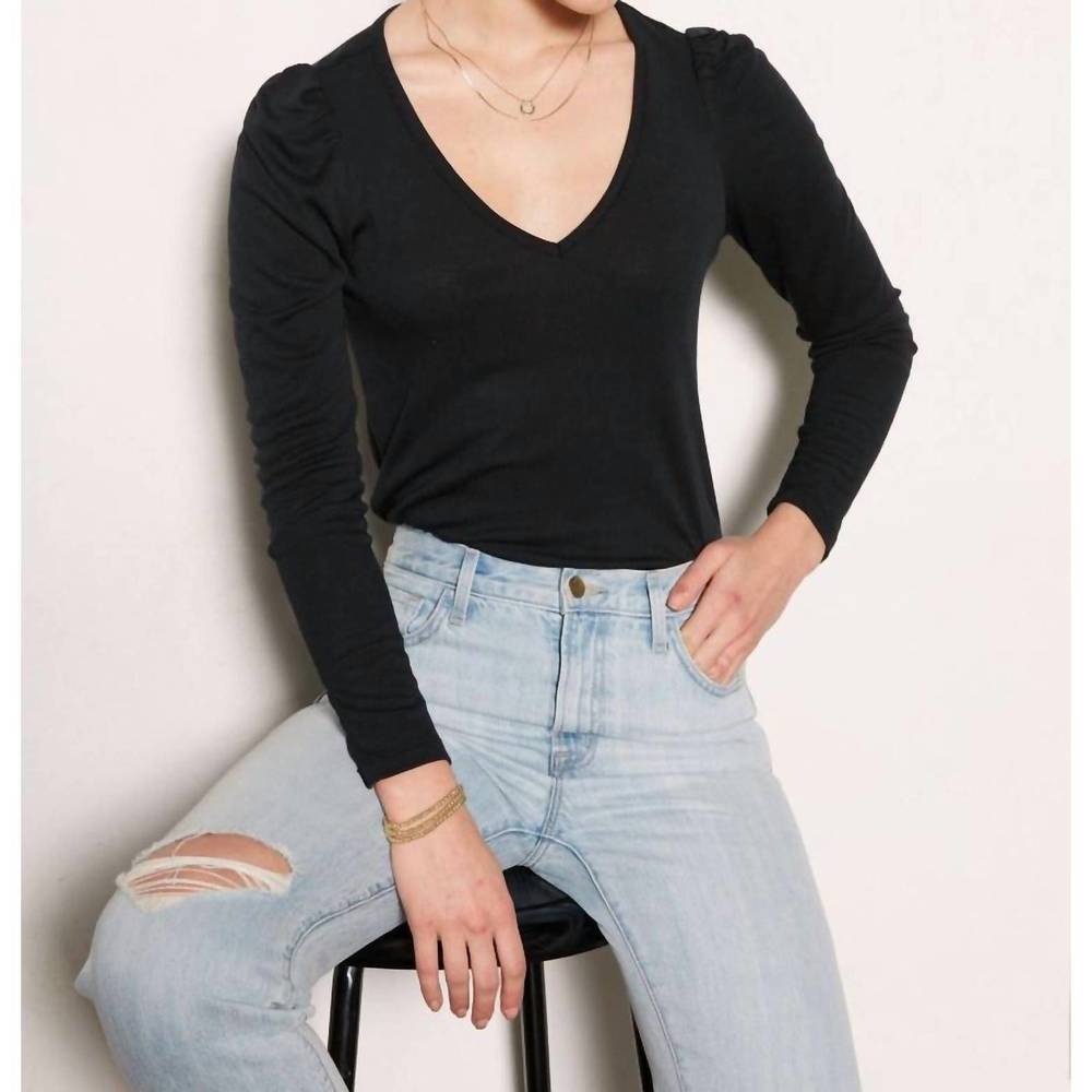 NEW TART COLLECTIONS cecile top in black